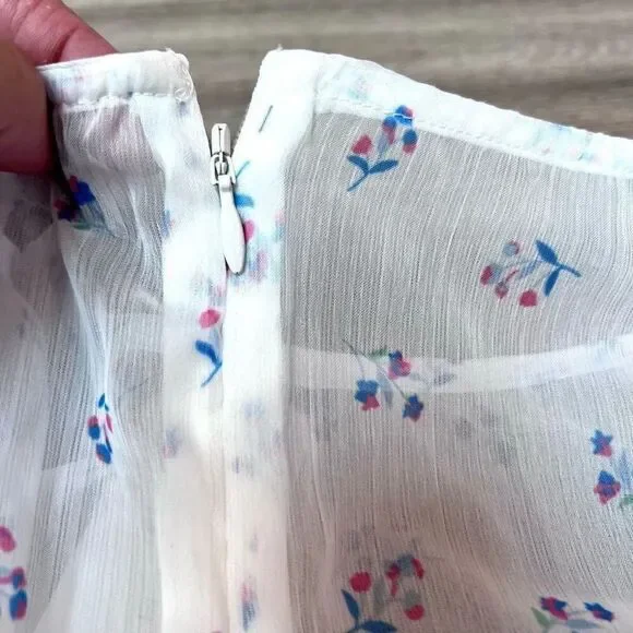 French‎ Connection Women's Summer White Cecilia Hallie Mini Dress Small NWT - Picture 12 of 14